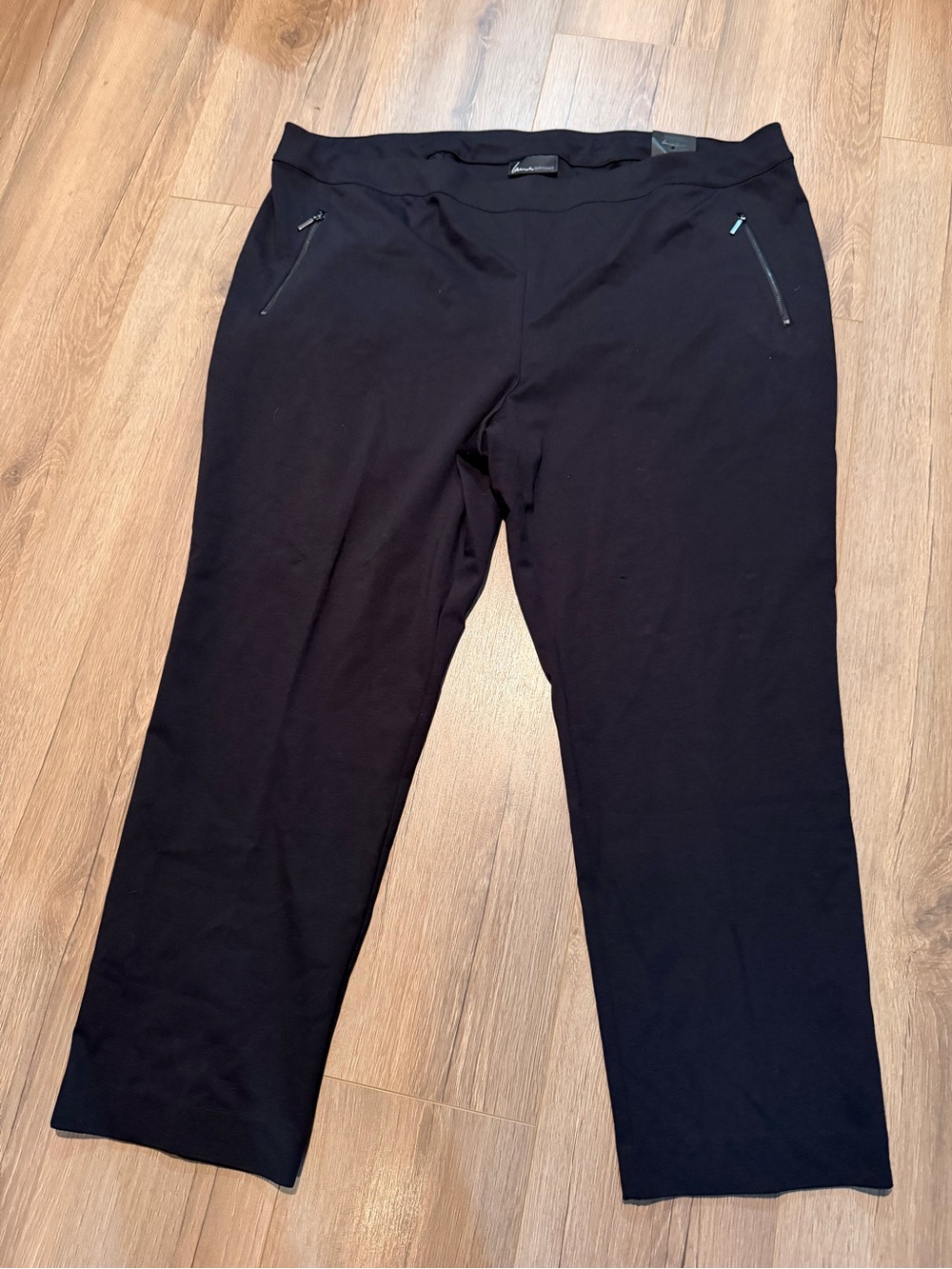 Lane Bryant The Lena Pants Moderately Curvy Fit Slim Leg Black Plus Size 26/28
